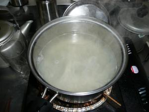 蕎麦湯はルチンが豊富　あとでつゆと割って飲む