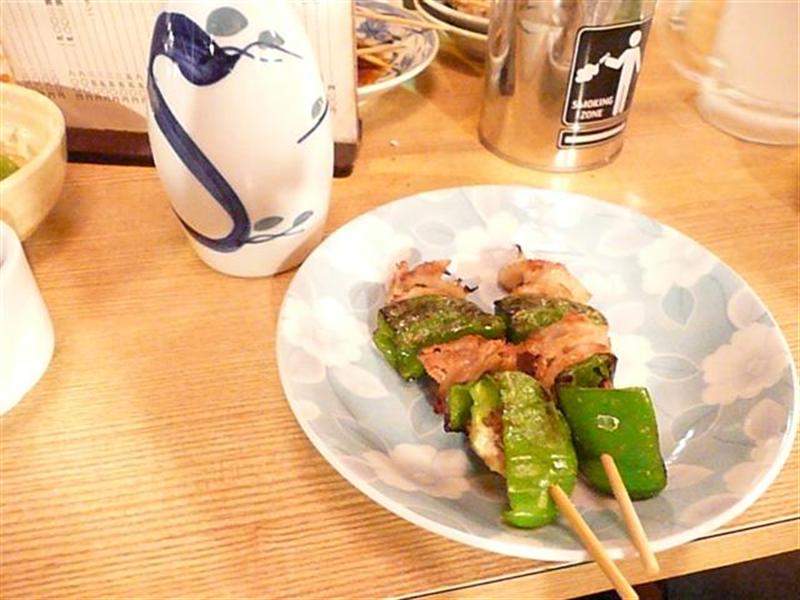 ここで最後の焼き鳥を食べて一日が終わる