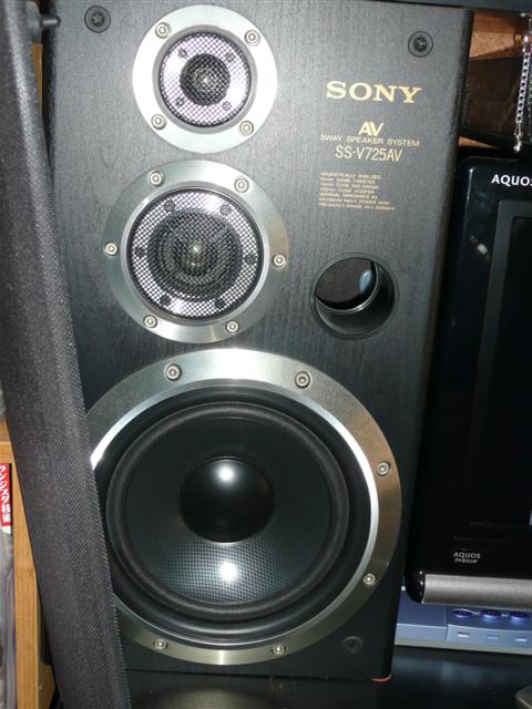 SONYのリバティ付属のSS-725AV