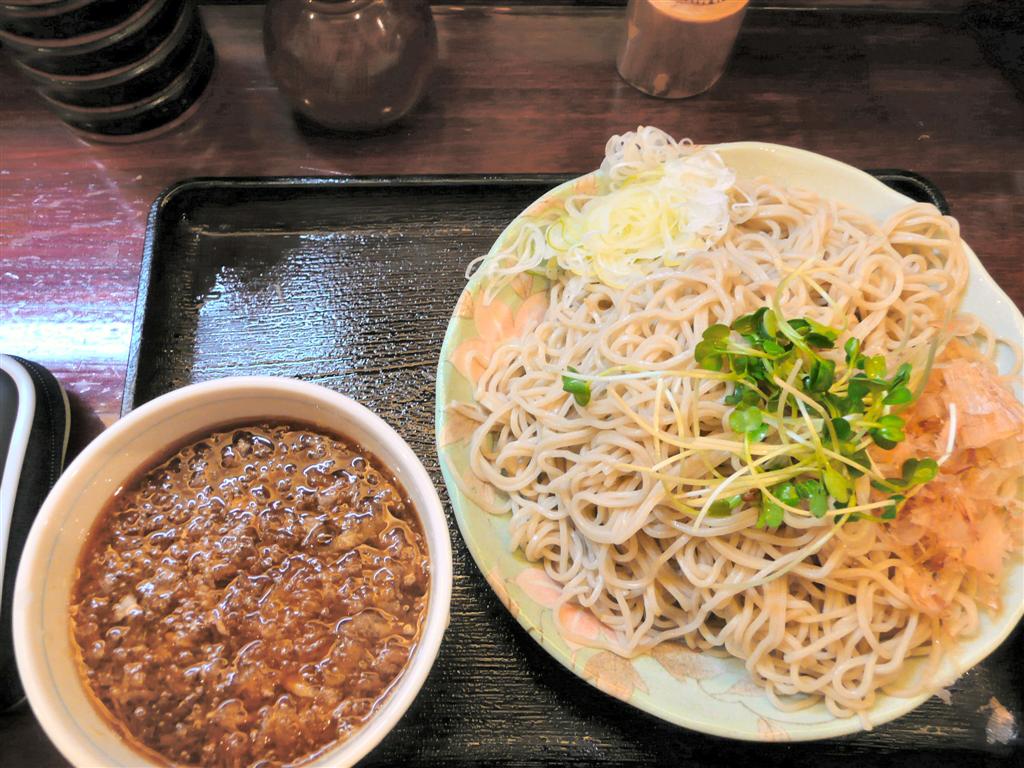 人形町　「堀留屋」で「おろしそば」700g（750円）を食べる
