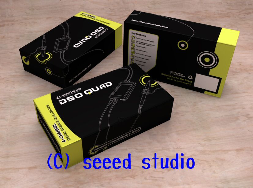 DSO Quadのパッケージデザイン決定！