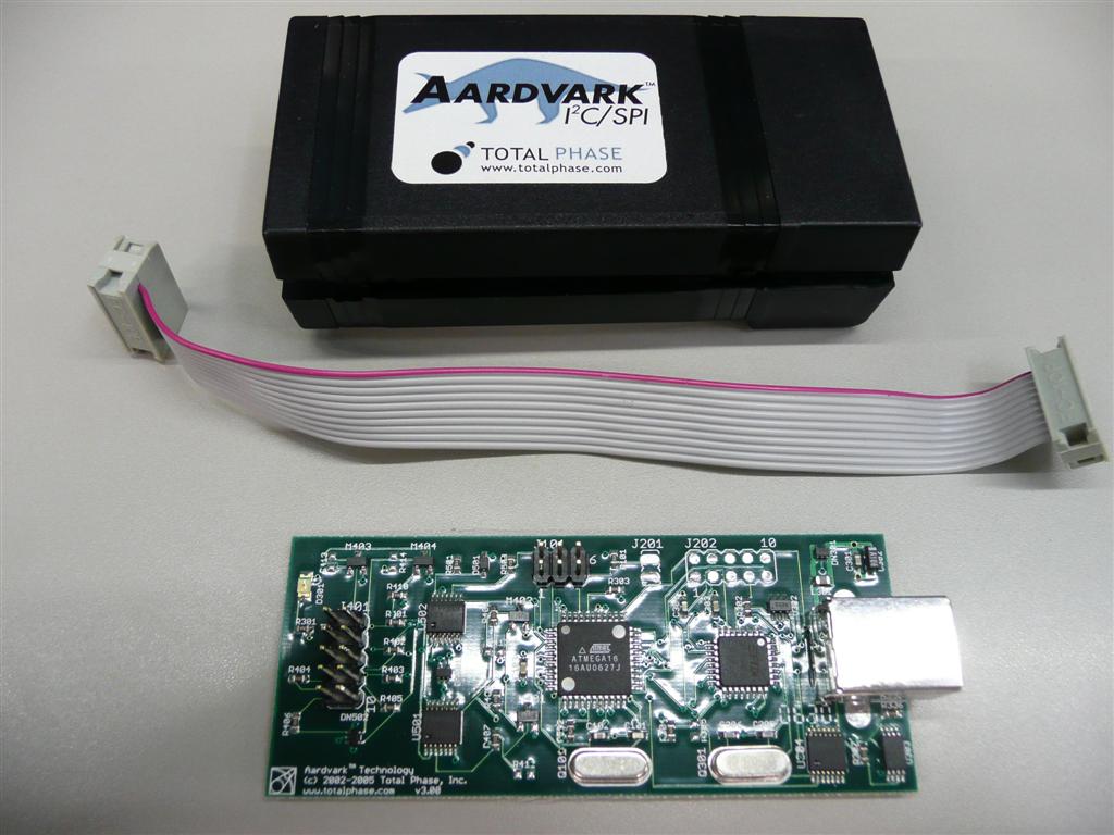 Aardvark I2C/SPI Host Adapter 分解: エアーバリアブル ブログ